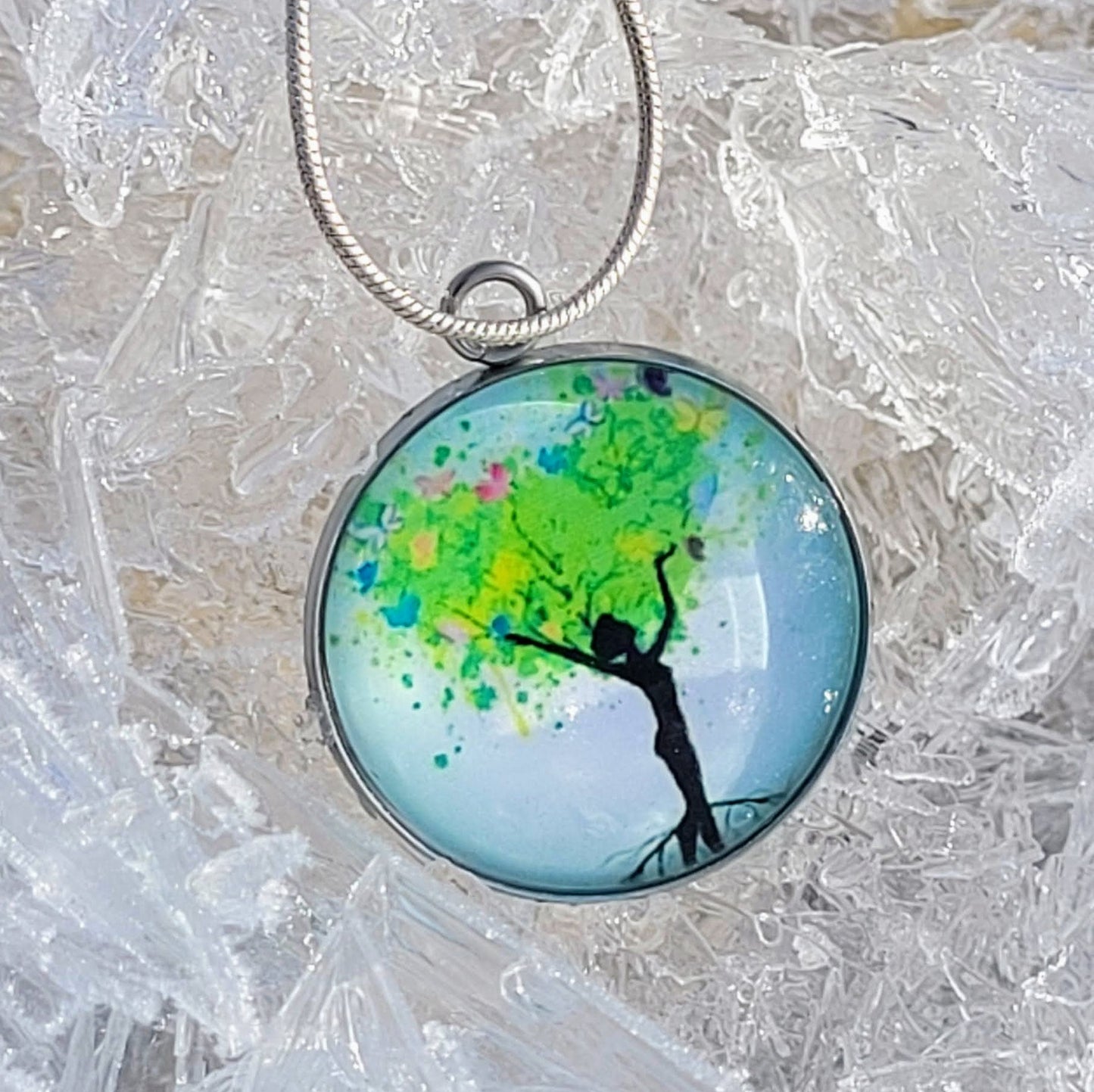 „Baum des Lebens“ – Cabochon Anhänger