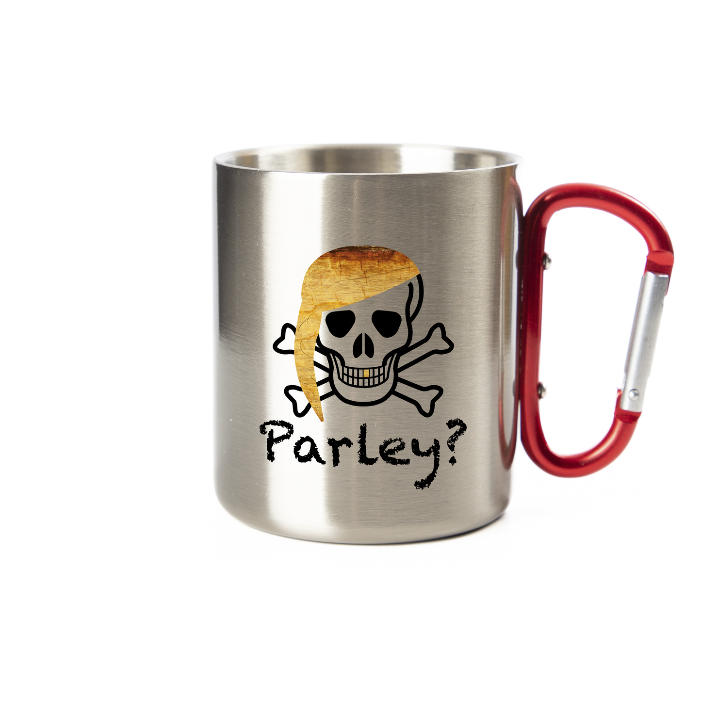 Tasse - Parley? - Edelstahl mit Karabiner