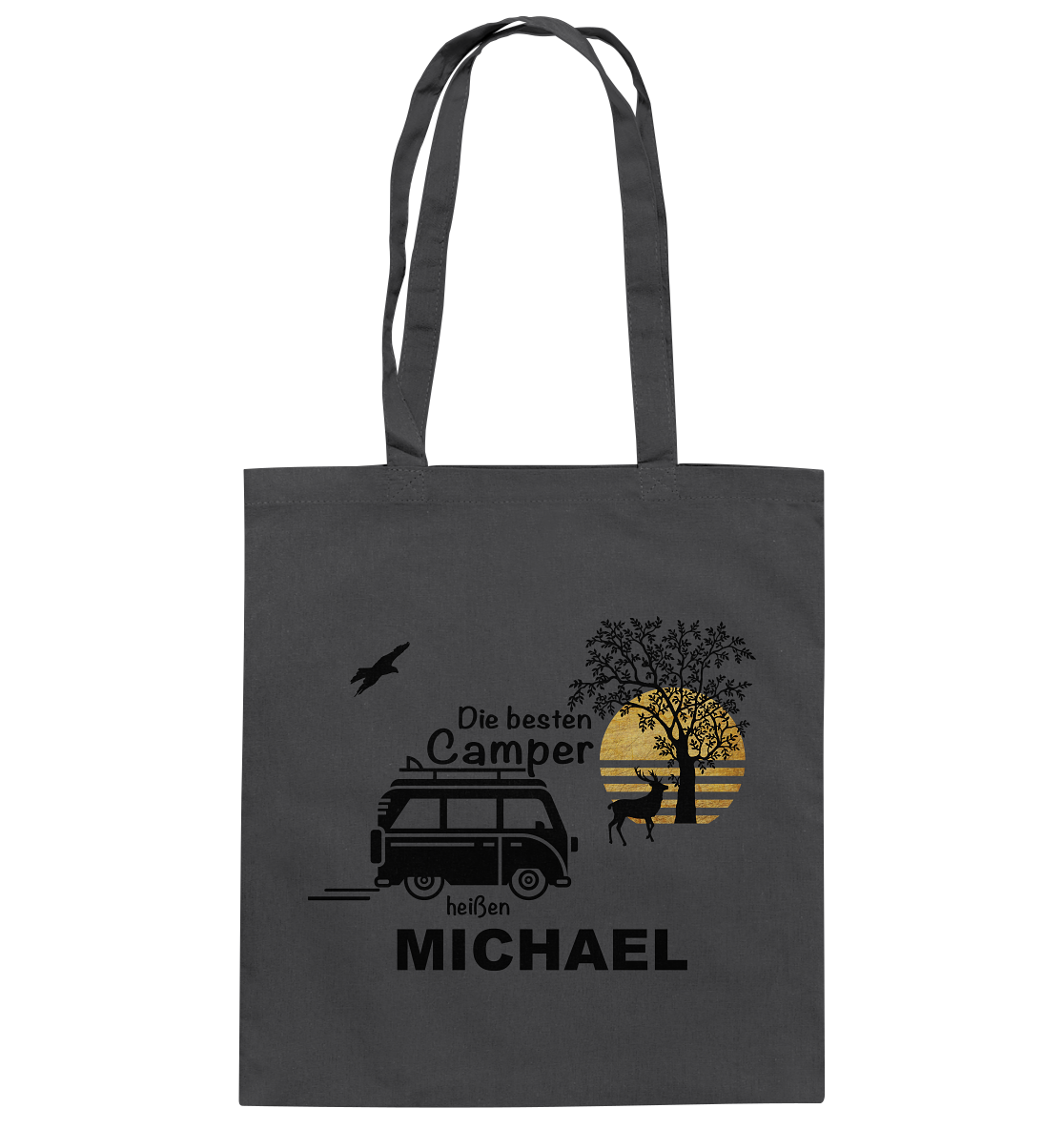 Die besten Camper heißen... - Baumwolltasche
