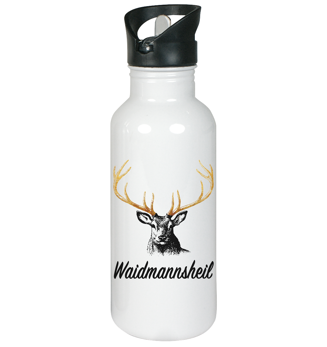 Waidmannsheil - Edelstahl-Trinkflasche