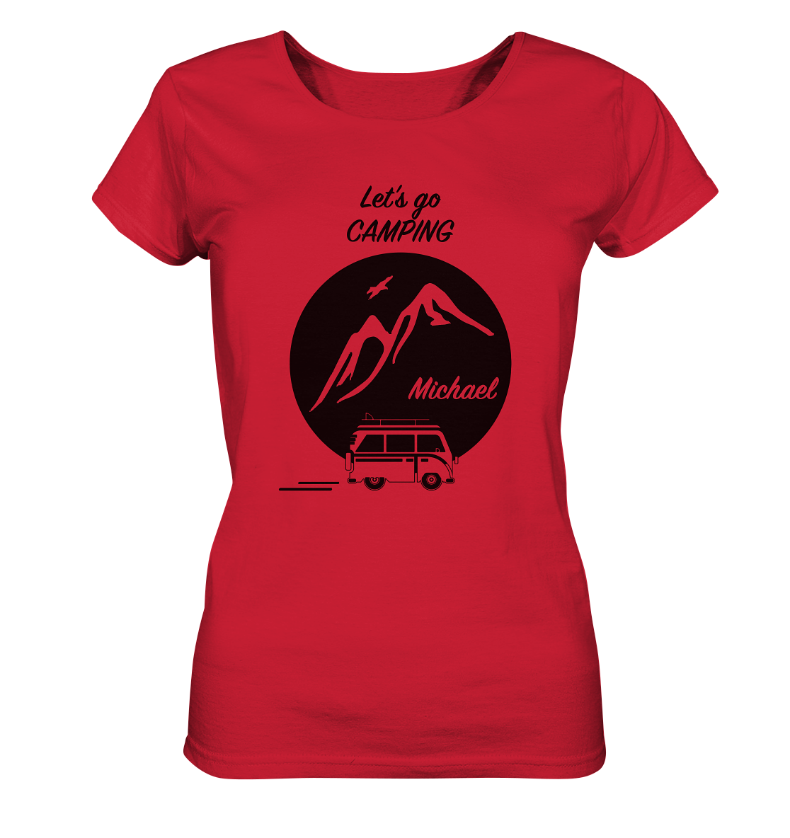 Let's go CAMPING - Ladies Organic Shirt