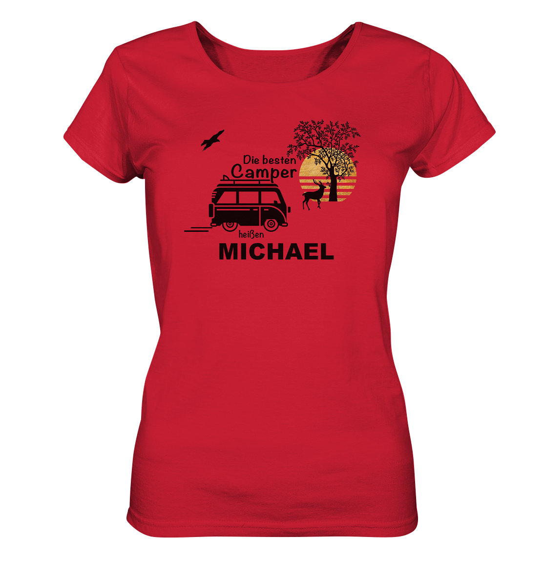 Die besten Camper heißen... - Ladies Organic Shirt