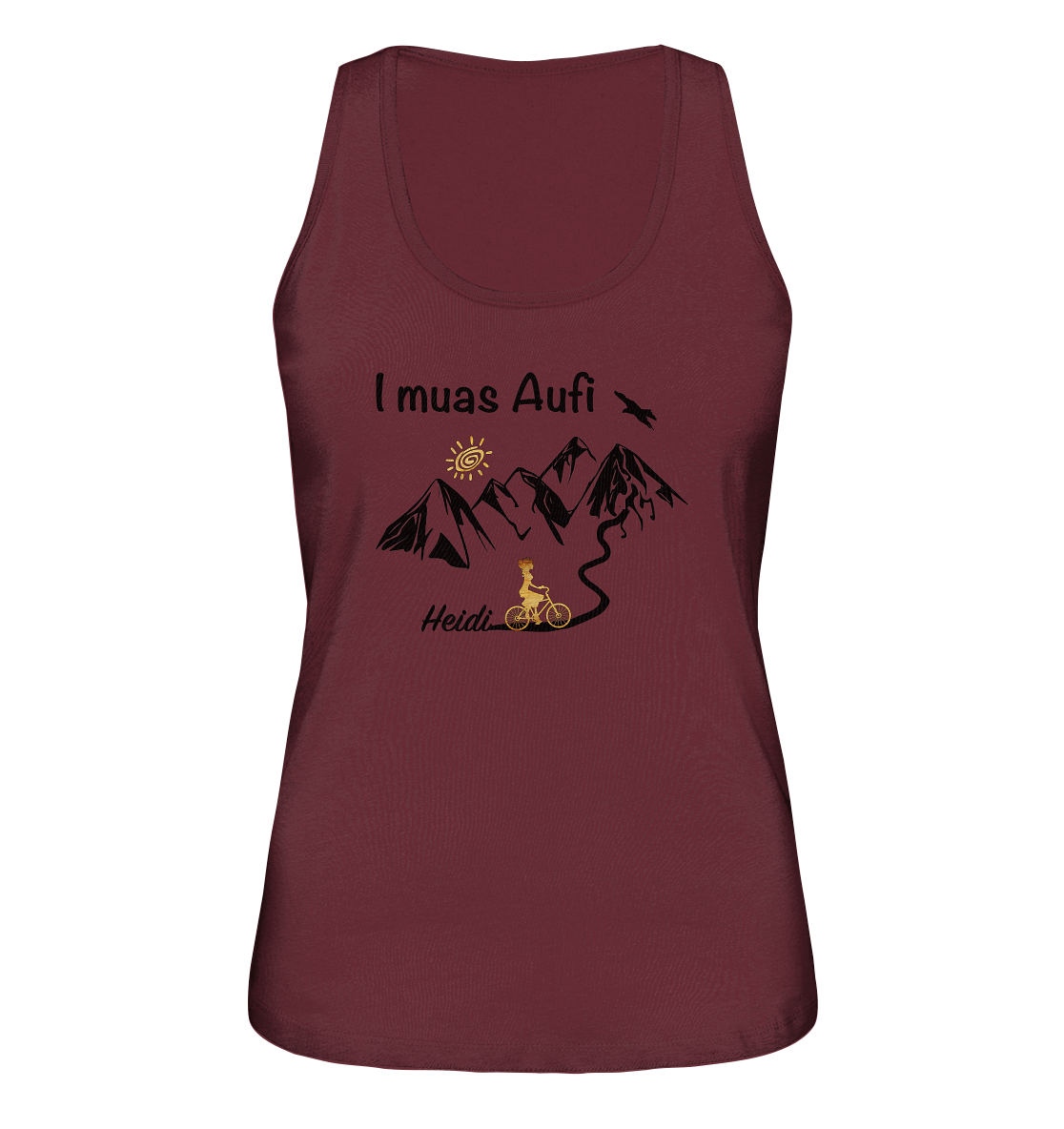 I muas Aufi - MTB Frau - Ladies Organic Tank-Top