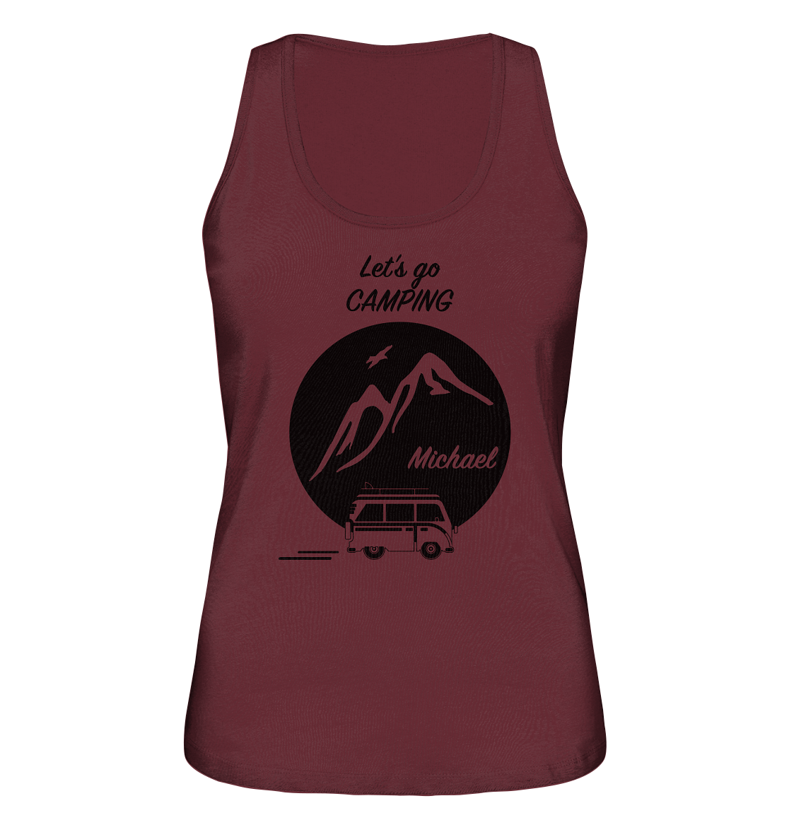Let's go CAMPING - Ladies Organic Tank-Top