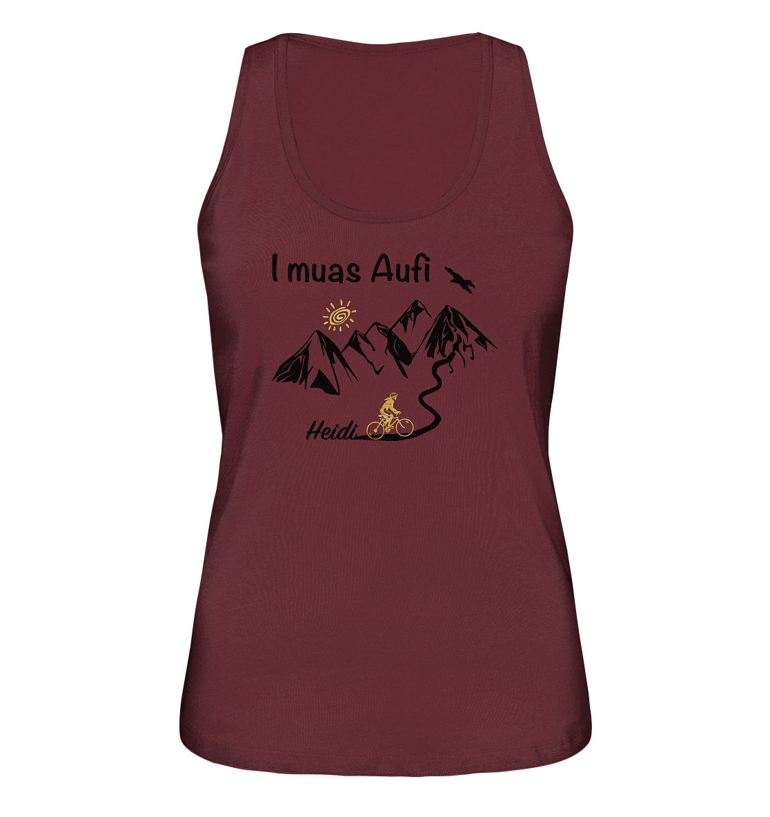 I muas Aufi - MTB Frau - Ladies Organic Tank-Top