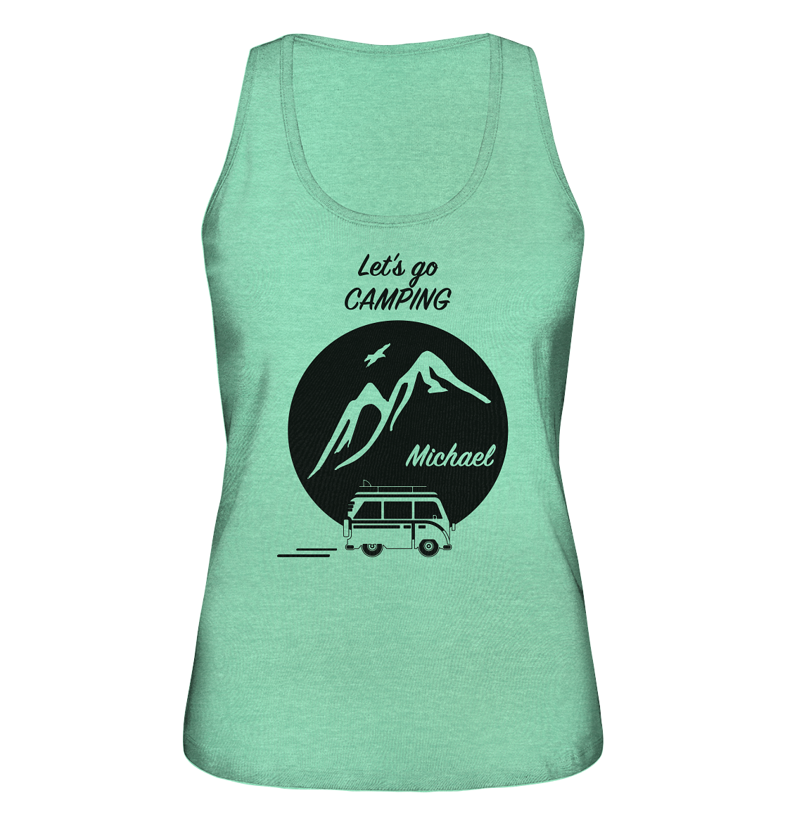 Let's go CAMPING - Ladies Organic Tank-Top