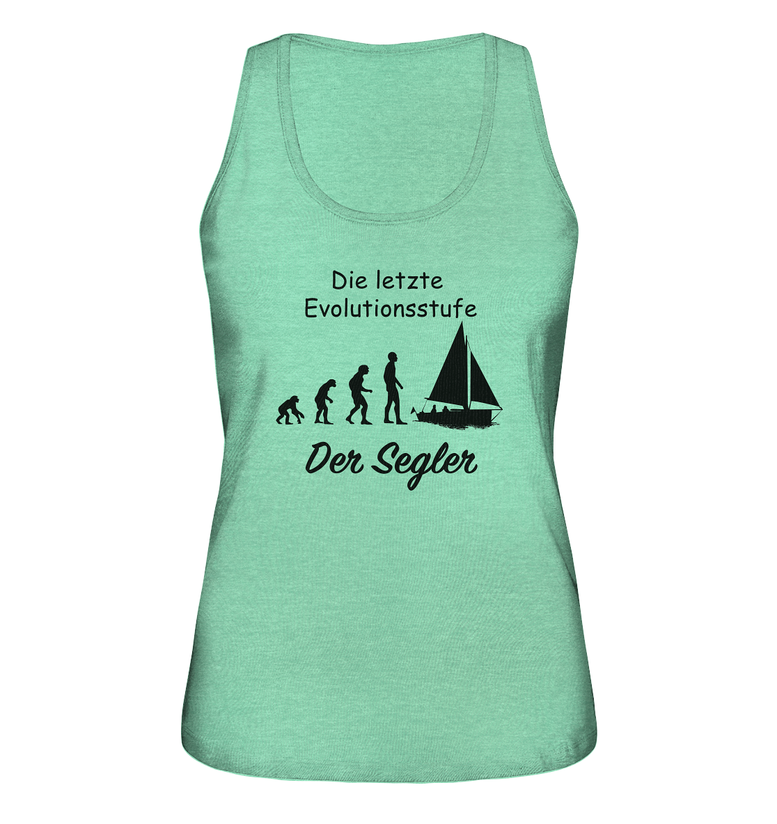 Die letzte Evolutionsstufe - Der Segler - Ladies Organic Tank-Top