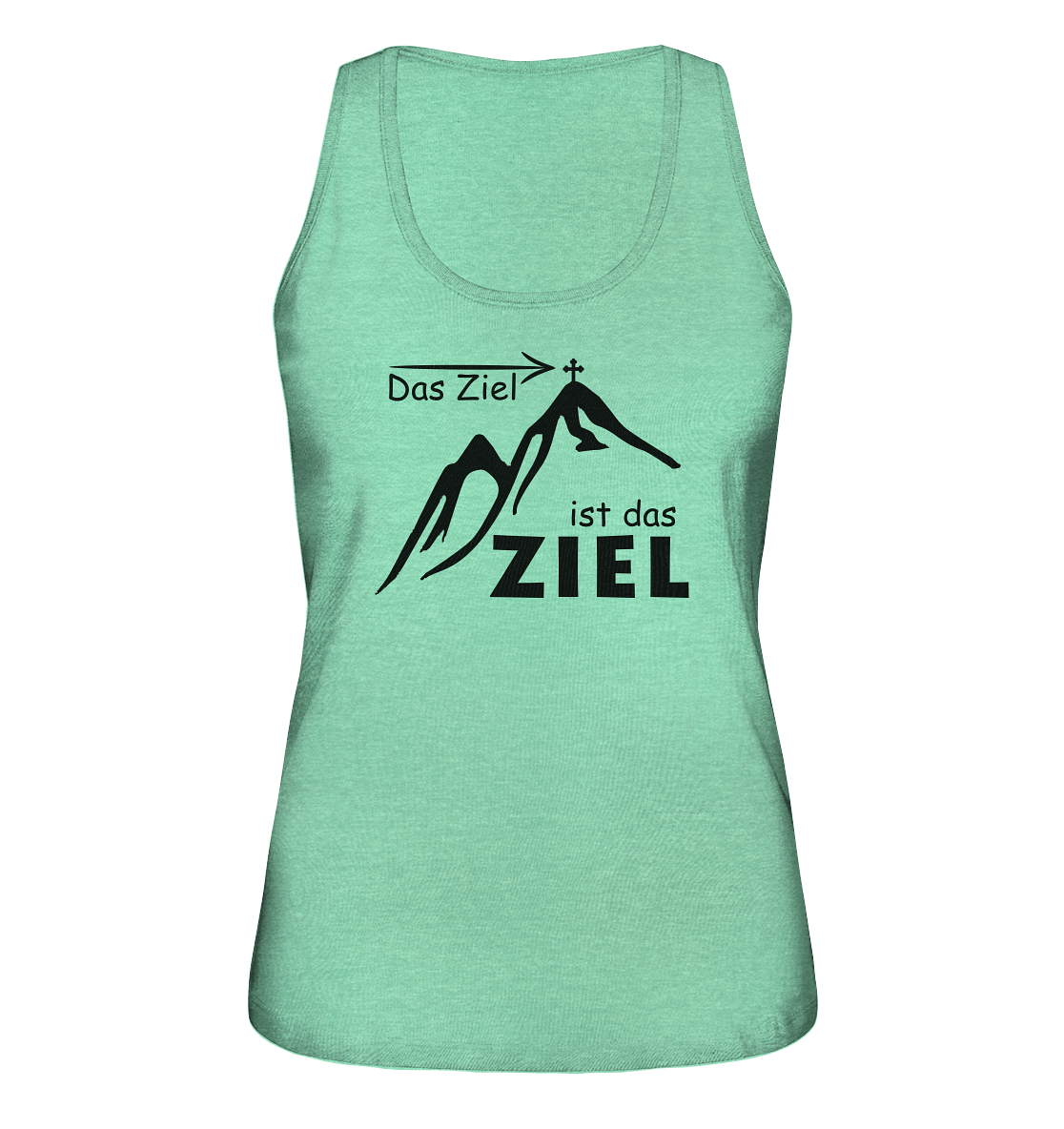 Das Ziel ist das Ziel - Ladies Organic Tank-Top