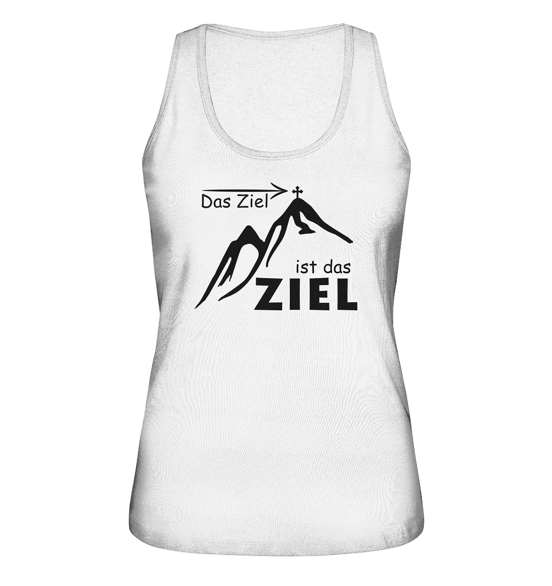 Das Ziel ist das Ziel - Ladies Organic Tank-Top