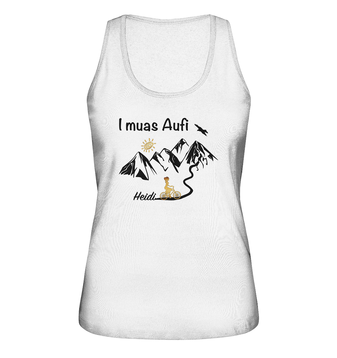 I muas Aufi - MTB Frau - Ladies Organic Tank-Top