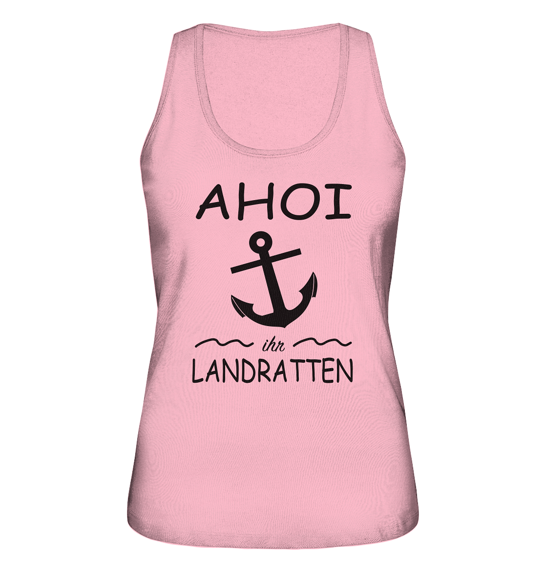 Ahoi ihr Landratten - Ladies Organic Tank-Top