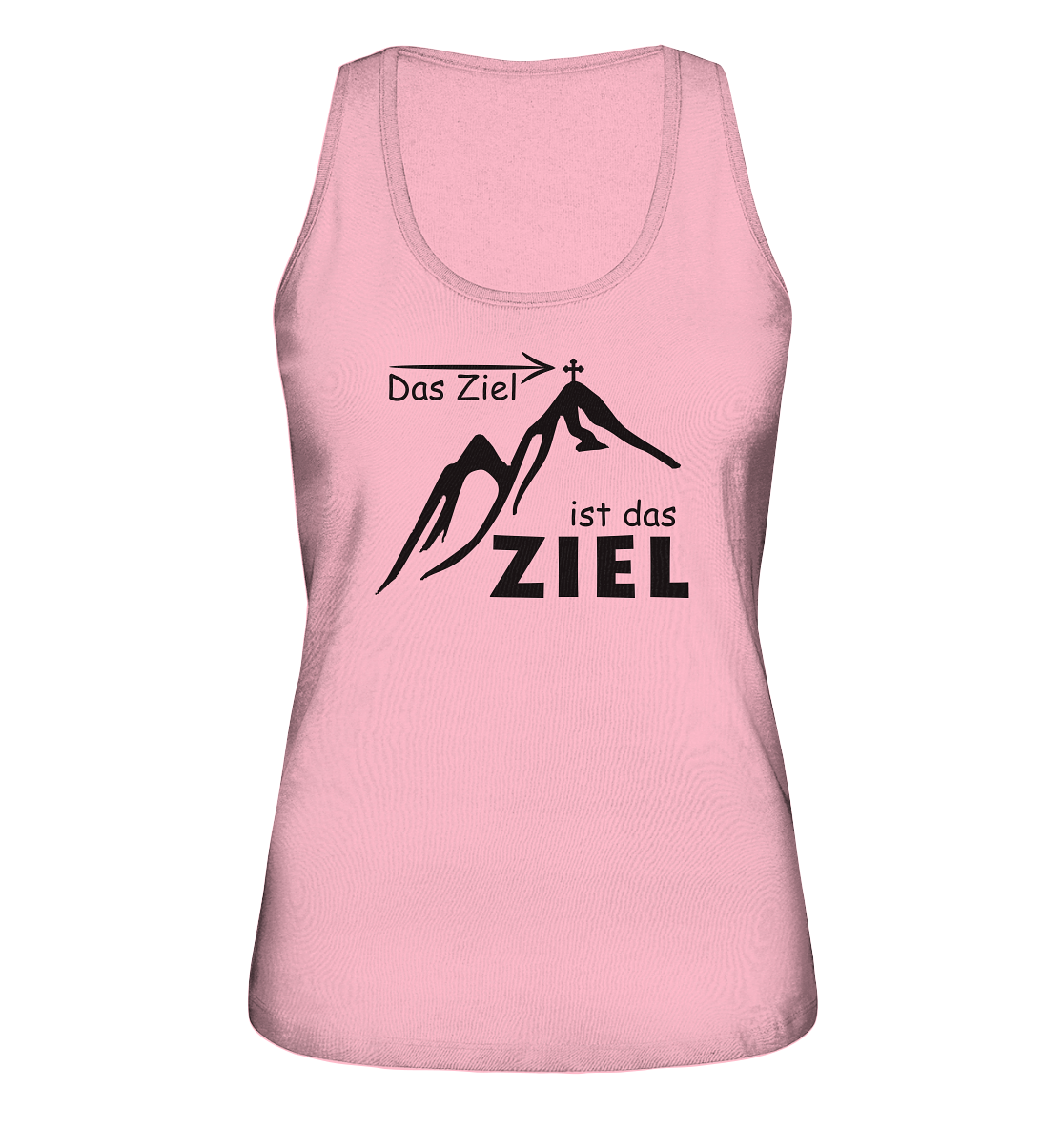 Das Ziel ist das Ziel - Ladies Organic Tank-Top