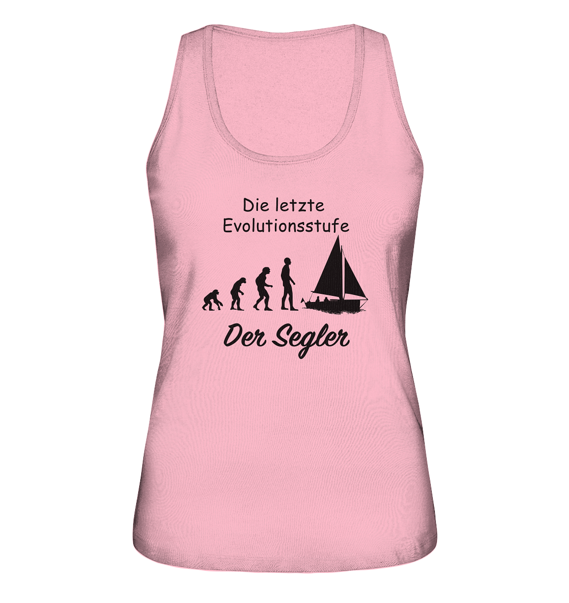 Die letzte Evolutionsstufe - Der Segler - Ladies Organic Tank-Top