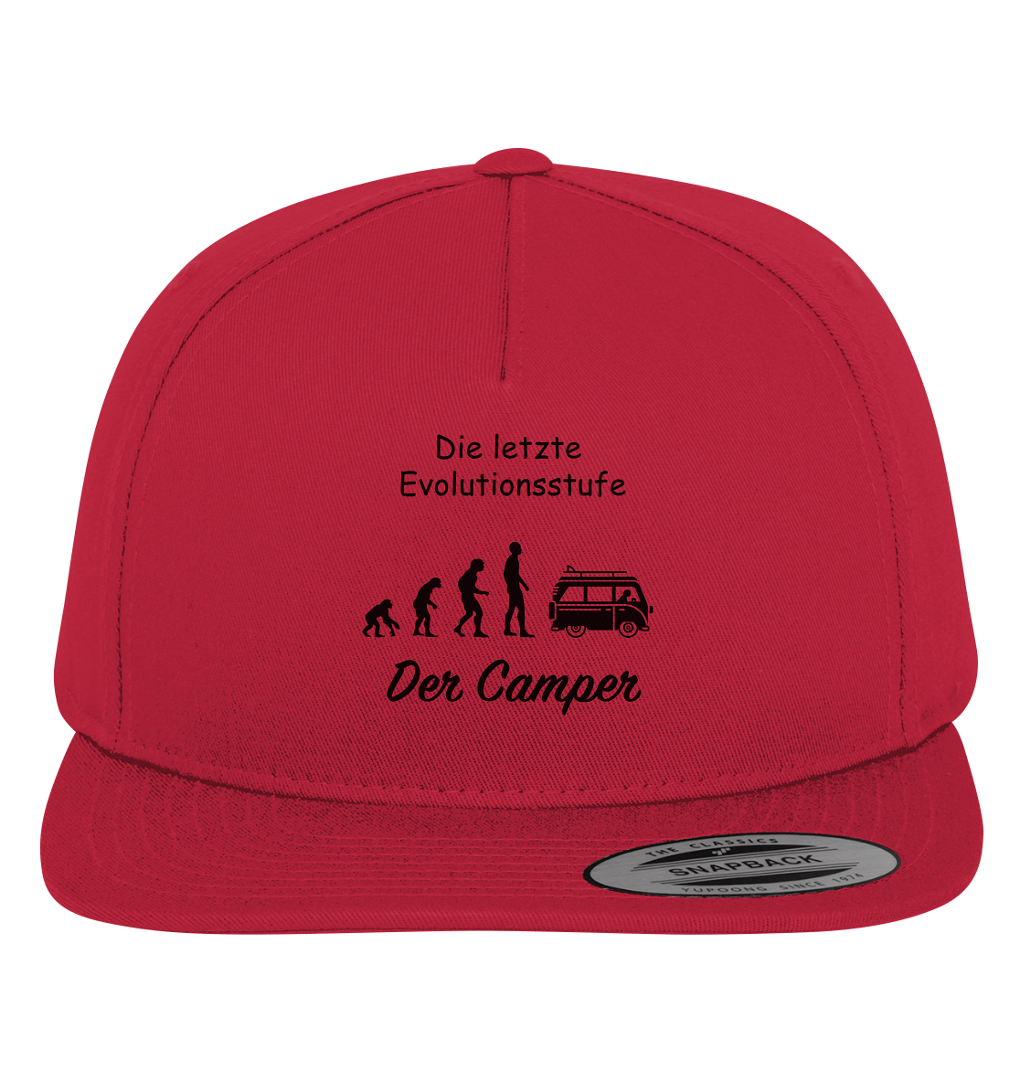Die letzte Evolutionsstufe - Der Camper - Premium Snapback