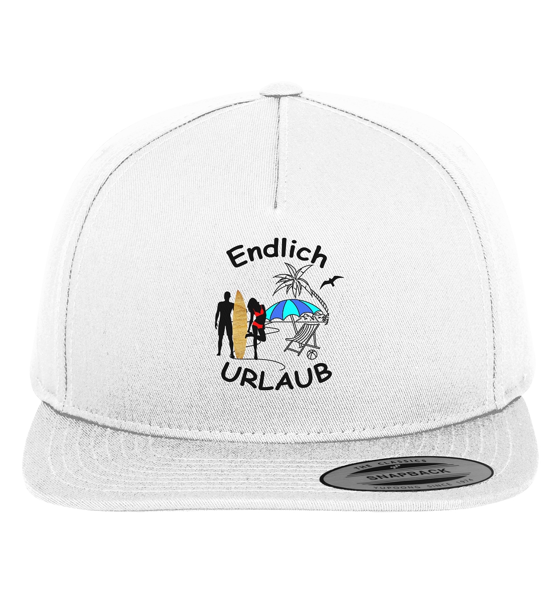 Endlich Urlaub - Premium Snapback