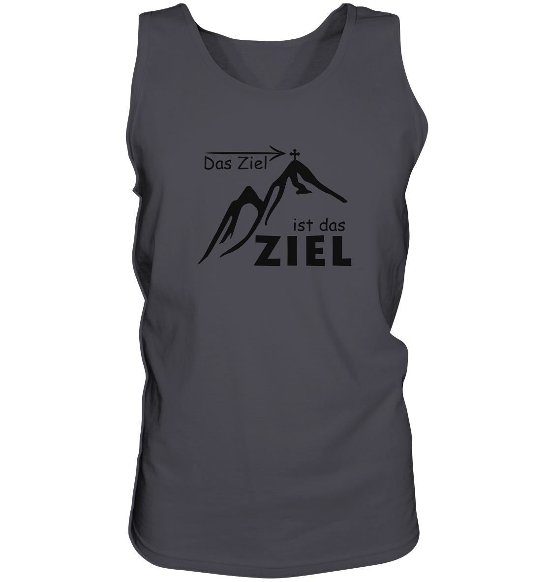 Das Ziel ist das Ziel - Tank-Top
