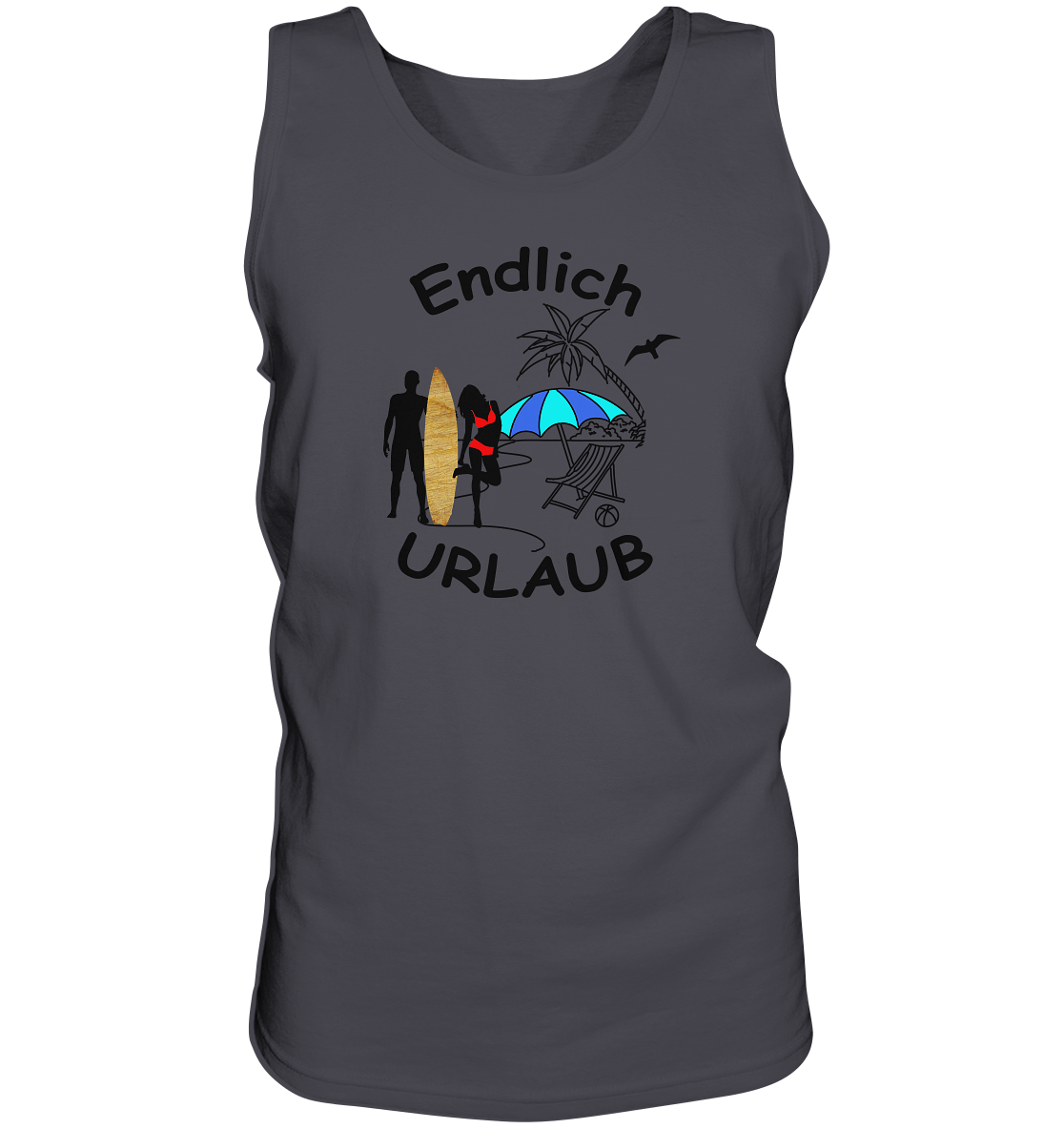 Endlich Urlaub - Tank-Top