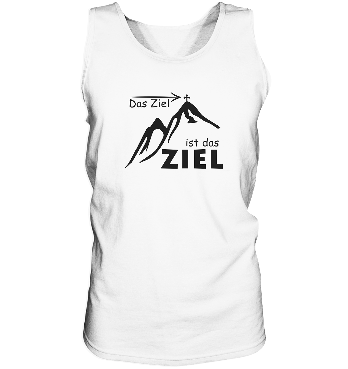 Das Ziel ist das Ziel - Tank-Top