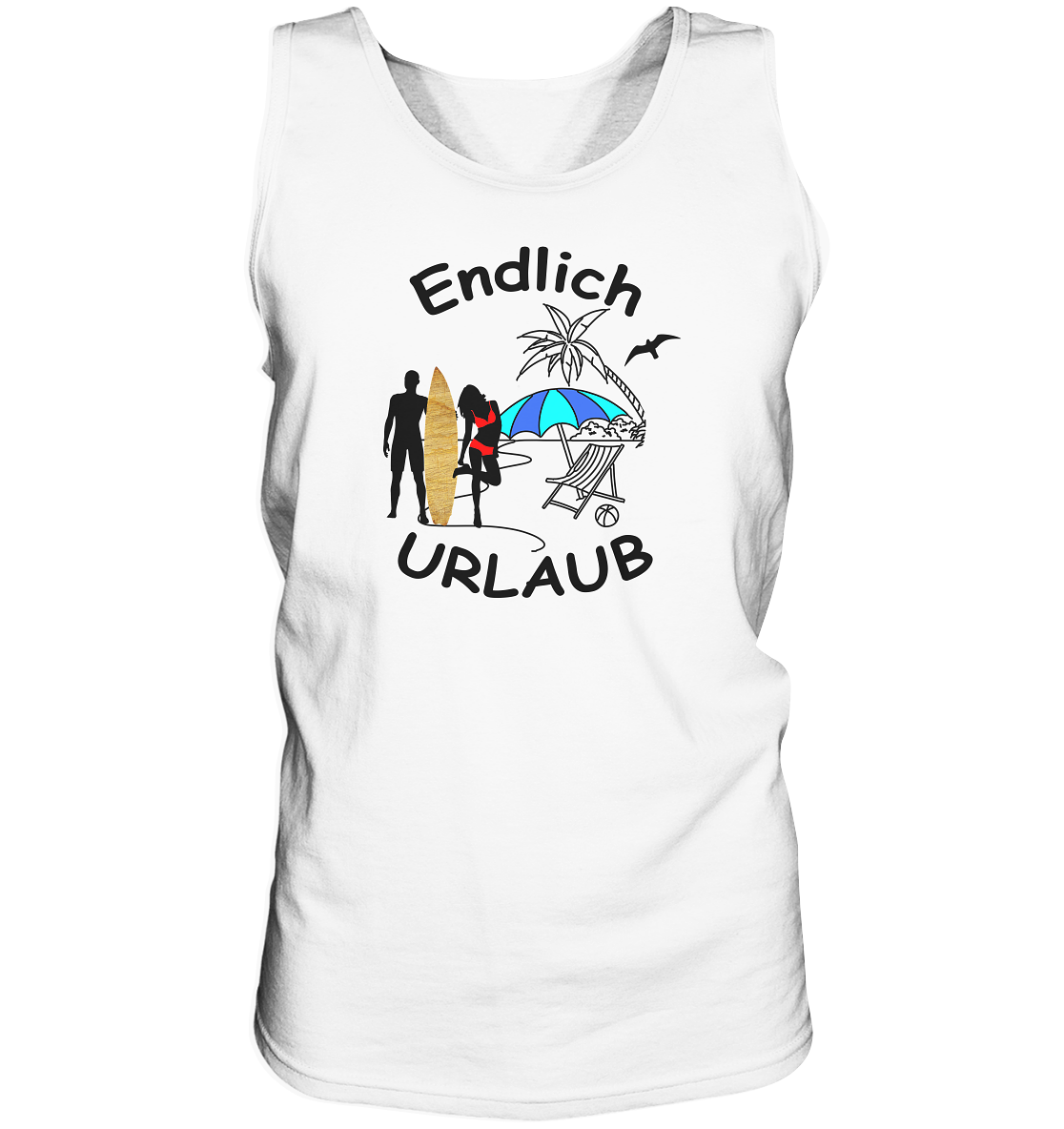Endlich Urlaub - Tank-Top