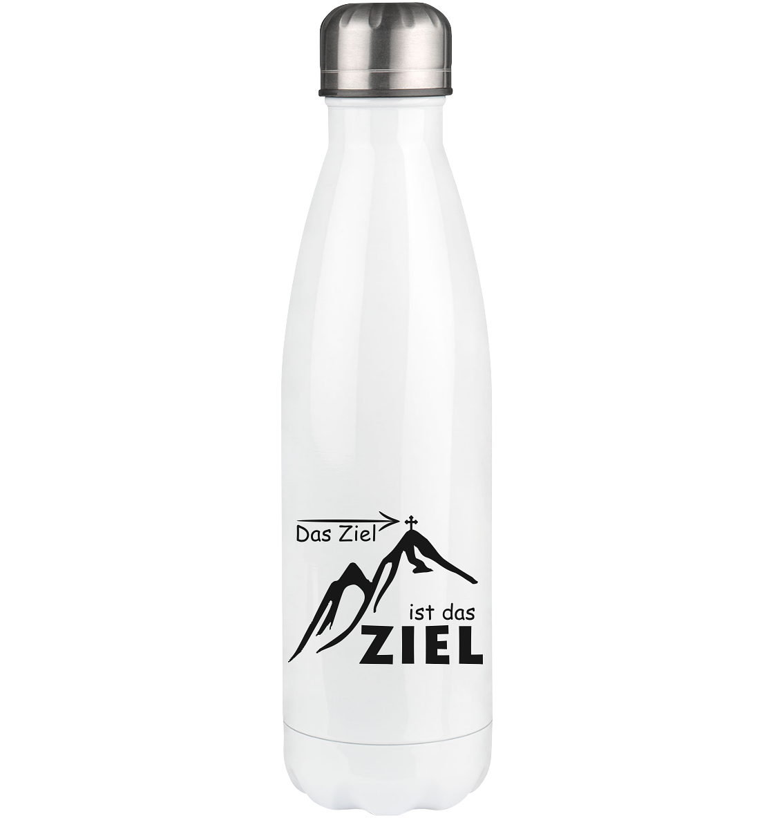 Das Ziel ist das Ziel - Thermoflasche 500ml