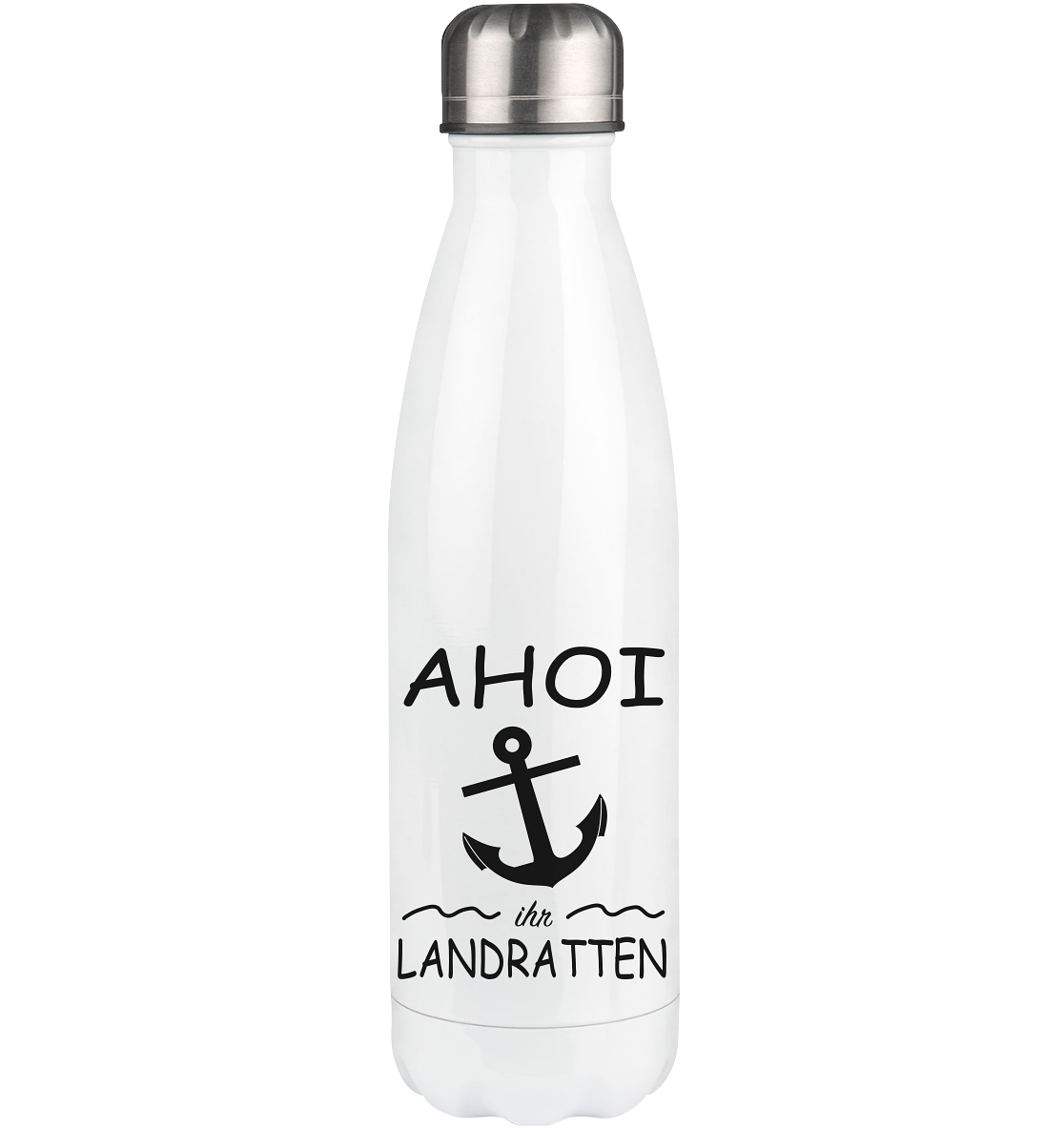 Ahoi ihr Landratten - Thermoflasche 500ml