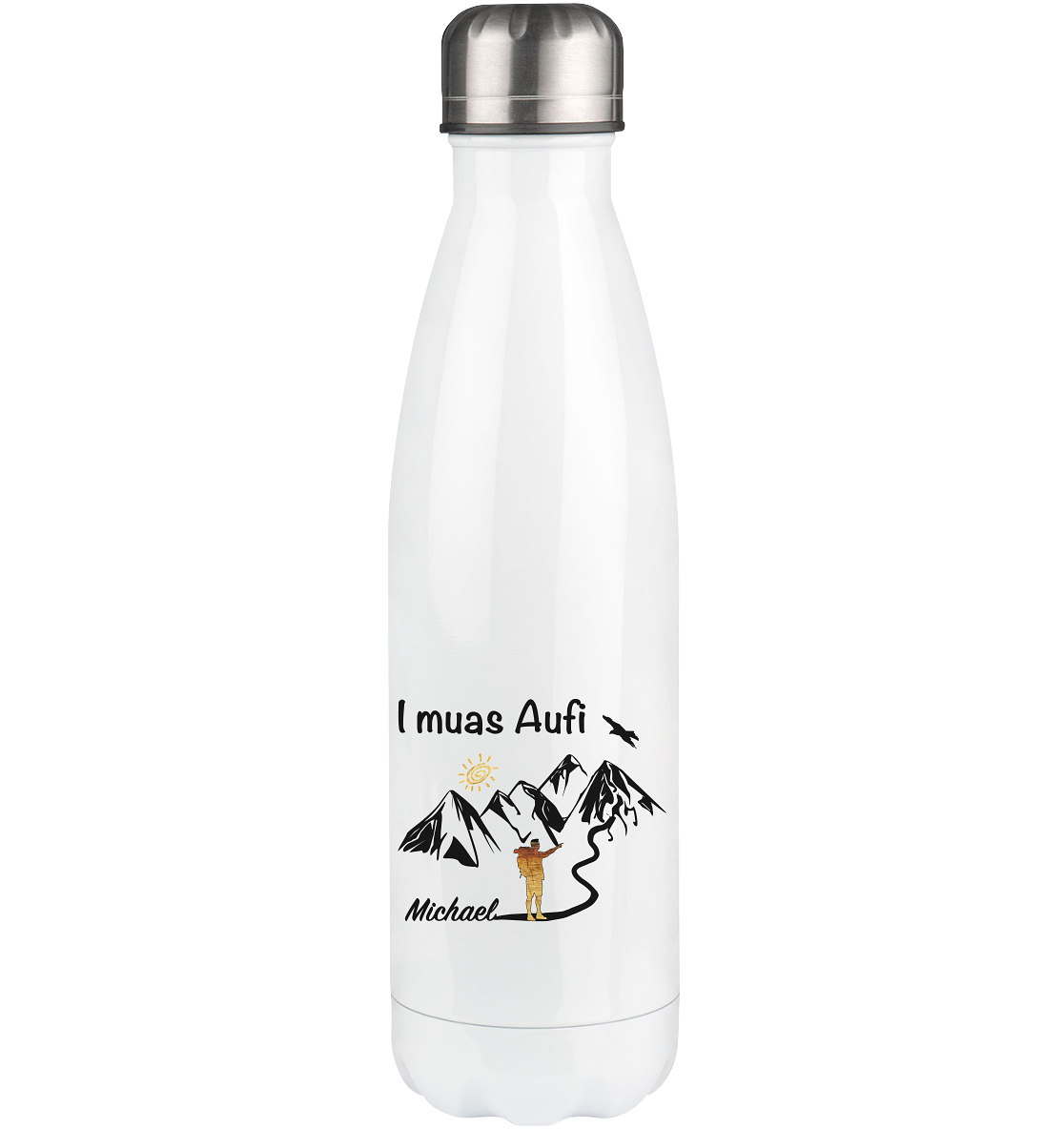 I muas Aufi - Bergsteiger - Thermoflasche 500ml