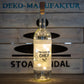 Stoamandal Flaschenlicht - Koch - LED Lichterkette in einer Glasflasche