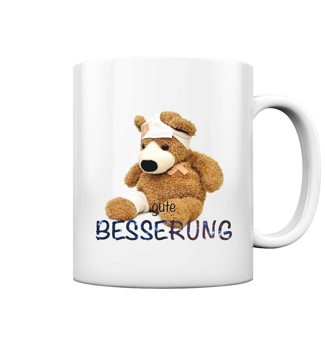 Tasse - gute Besserung - glossy