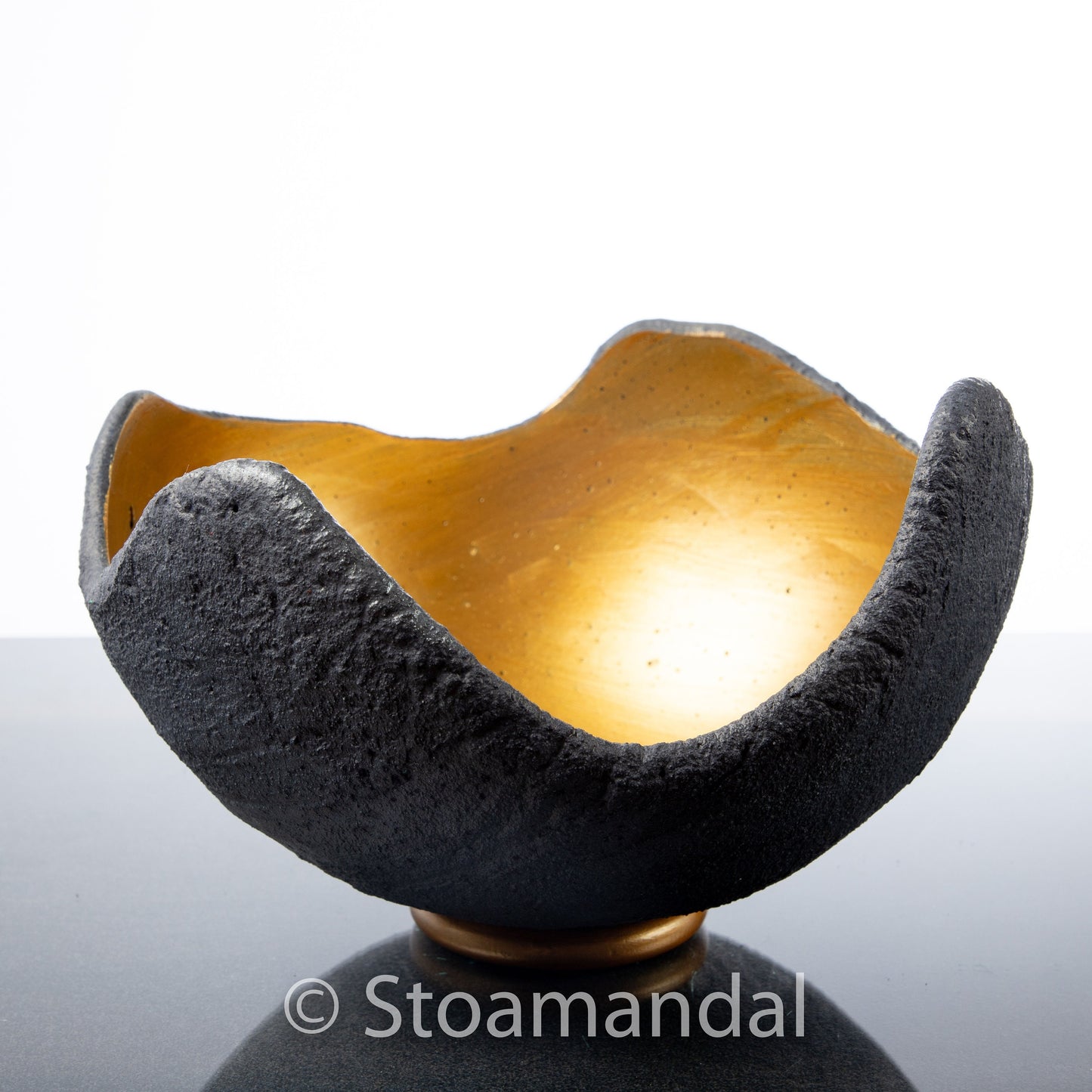 Halter für Lichtschale in gold (XS, S, M)