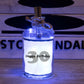 Stoamandal Flaschenpost - GEBURTSTAG - personalisiert - LED Flaschenpost beleuchtet