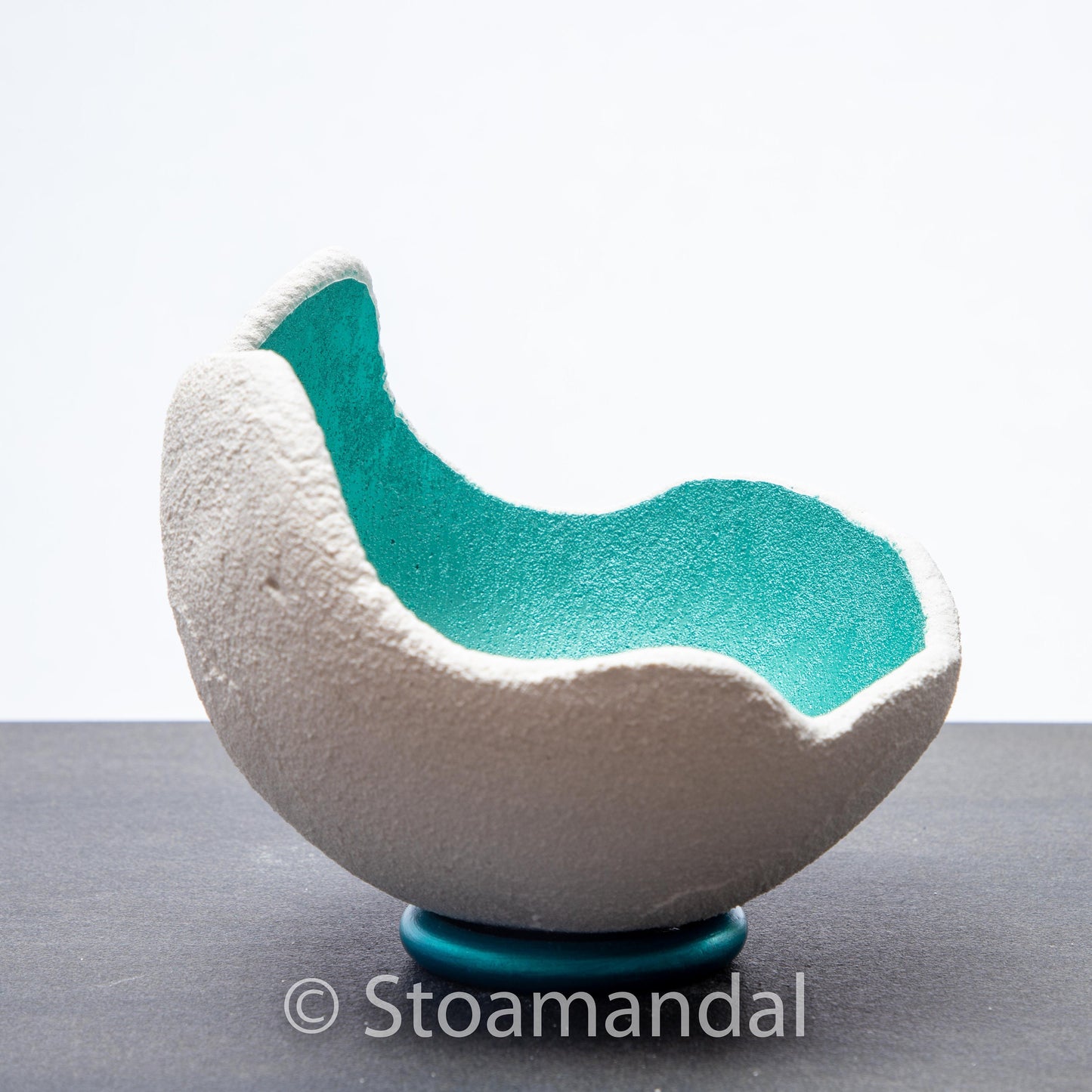 Lichtschale sahara menta - Beton weiß