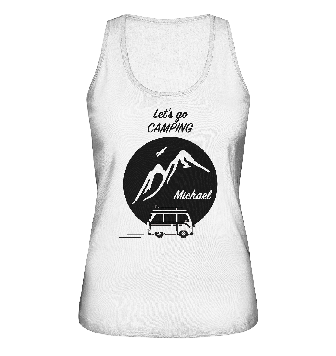 Let's go CAMPING - Ladies Organic Tank-Top