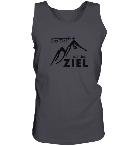 Das Ziel ist das Ziel - Tank-Top