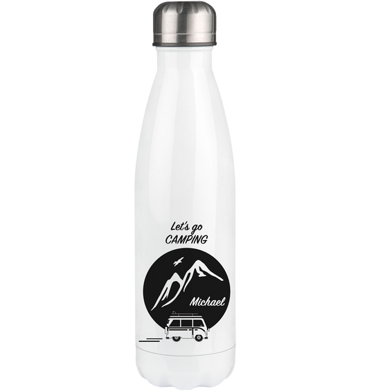 Let's go CAMPING - Thermoflasche 500ml