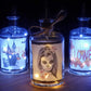 Stoamandal Flaschenlicht - Halloween - LED Flaschenpost beleuchtet