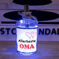 Stoamandal Flaschenpost - Allerbeste Oma - LED Flaschenpost beleuchtet