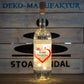 Stoamandal Flaschenlicht - Ihr werdet Oma&Opa - LED Lichterkette in einer Glasflasche