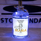 Stoamandal Flaschenlicht - Supermom - LED Flaschenpost beleuchtet