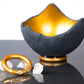 Muttertagsgeschenk - Lichtschale gold - Beton anthrazit - Größe S inklusive Halter